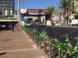 biciclette a Tel Aviv