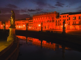 Prato della Valle square, Padova (Padua), Veneto, Italy, Europe