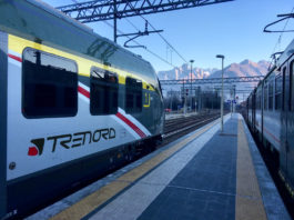 Treno della neve trenord