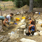 Studenti dell’Università di Firenze impegnati nella campagna di scavo archeologico