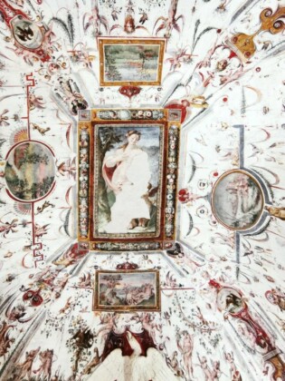 Tivoli, ph. Adriano Savoretti Poli - Palazzo Conti (un affresco dei soffitti)