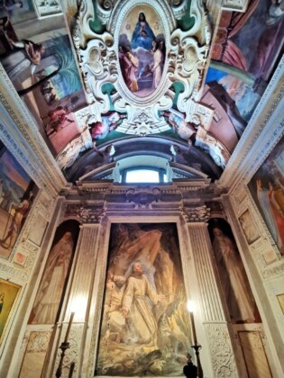 Tivoli, ph. Adriano Savoretti Poli - Palazzo Conti (affreschi cappella internai)