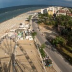 vista dalla ruota panoramica a bellaria igea marina phv giannella