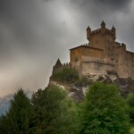 temporale sul castello di saint pierre museo storia naturale regionale phv giannella