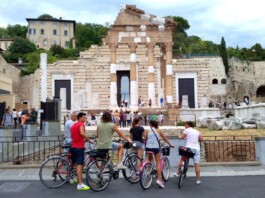 Brescia_Capitolium-bici@BiDiBrescia Longobardi