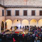 Spettacolo all_interno di Palazzo Ducale di Urbania